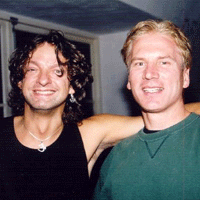 Dave and Mark Deren backstage